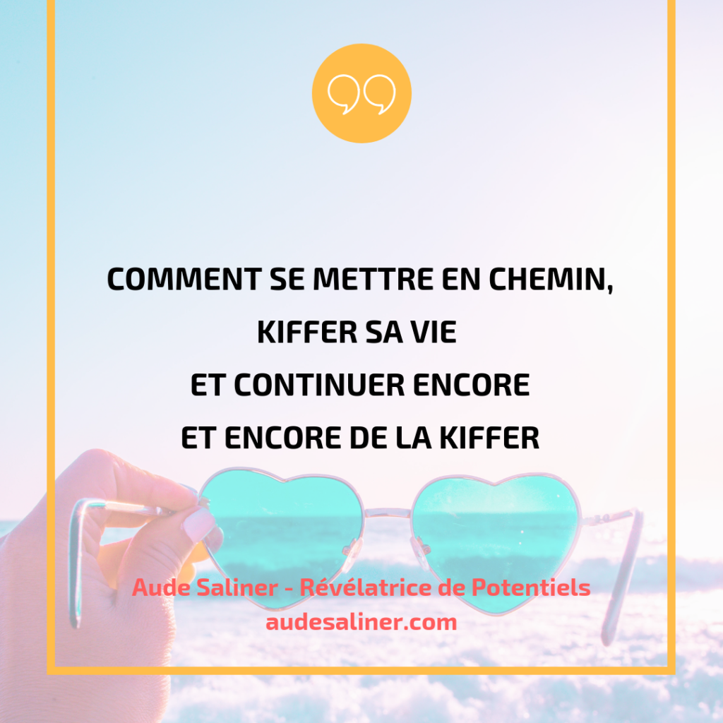 Continuer de kiffer sa vie Aude Saliner